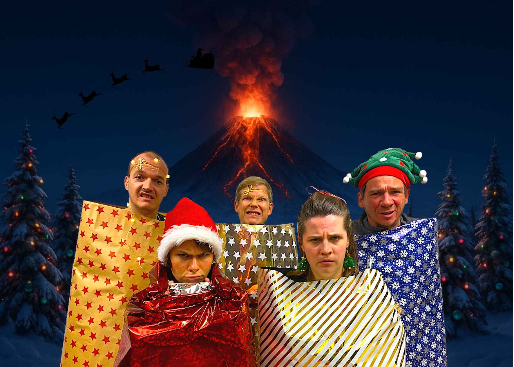 Stabile Seitenlage Improvisationstheater - Früher war mehr Lametta